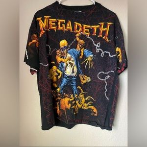 Vintage megadeth shirt